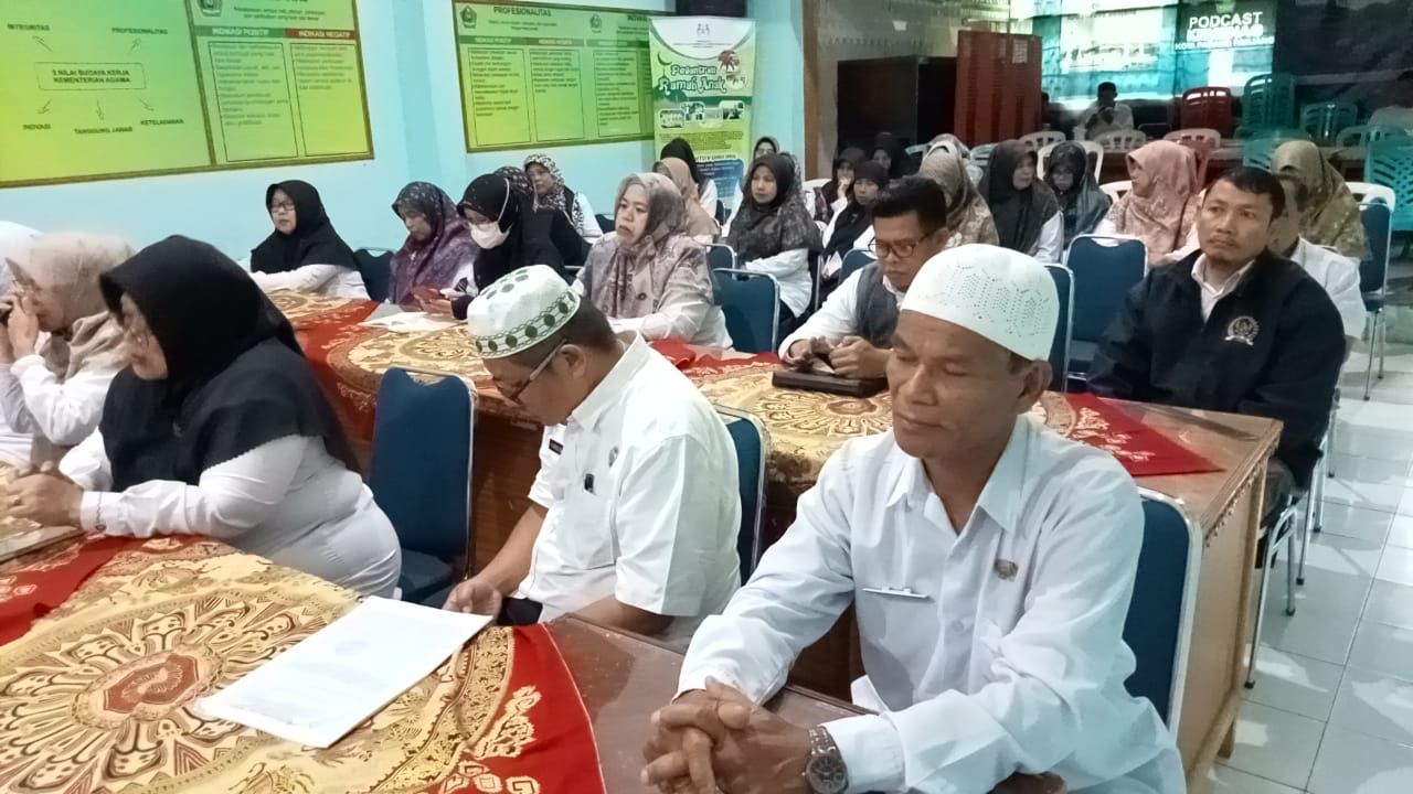 Kemenag Padang Panjang Tindaklanjuti Informasi Biro Kepegawaian Kemenag Ri