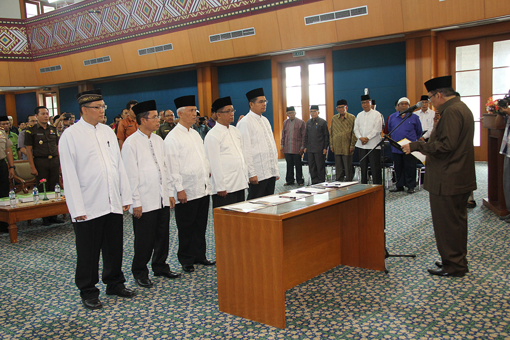 Pengurus Baznas Provinsi Periode 2015 2020 Dilantik Kementerian Agama Provinsi Sumatera Barat