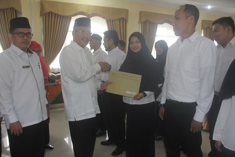 385 Sk Cpns 2018 Kemenag Sumbar Diserahkan Kementerian Agama Provinsi Sumatera Barat