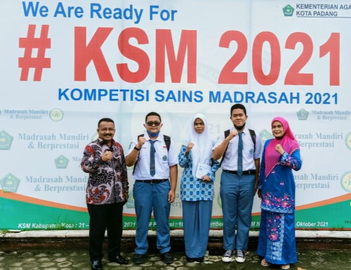 Tiga Siswa Man 2 Kota Padang Berlaga Di Ksm Tingkat Provinsi Sumbar Tahun 2021 Kementerian 