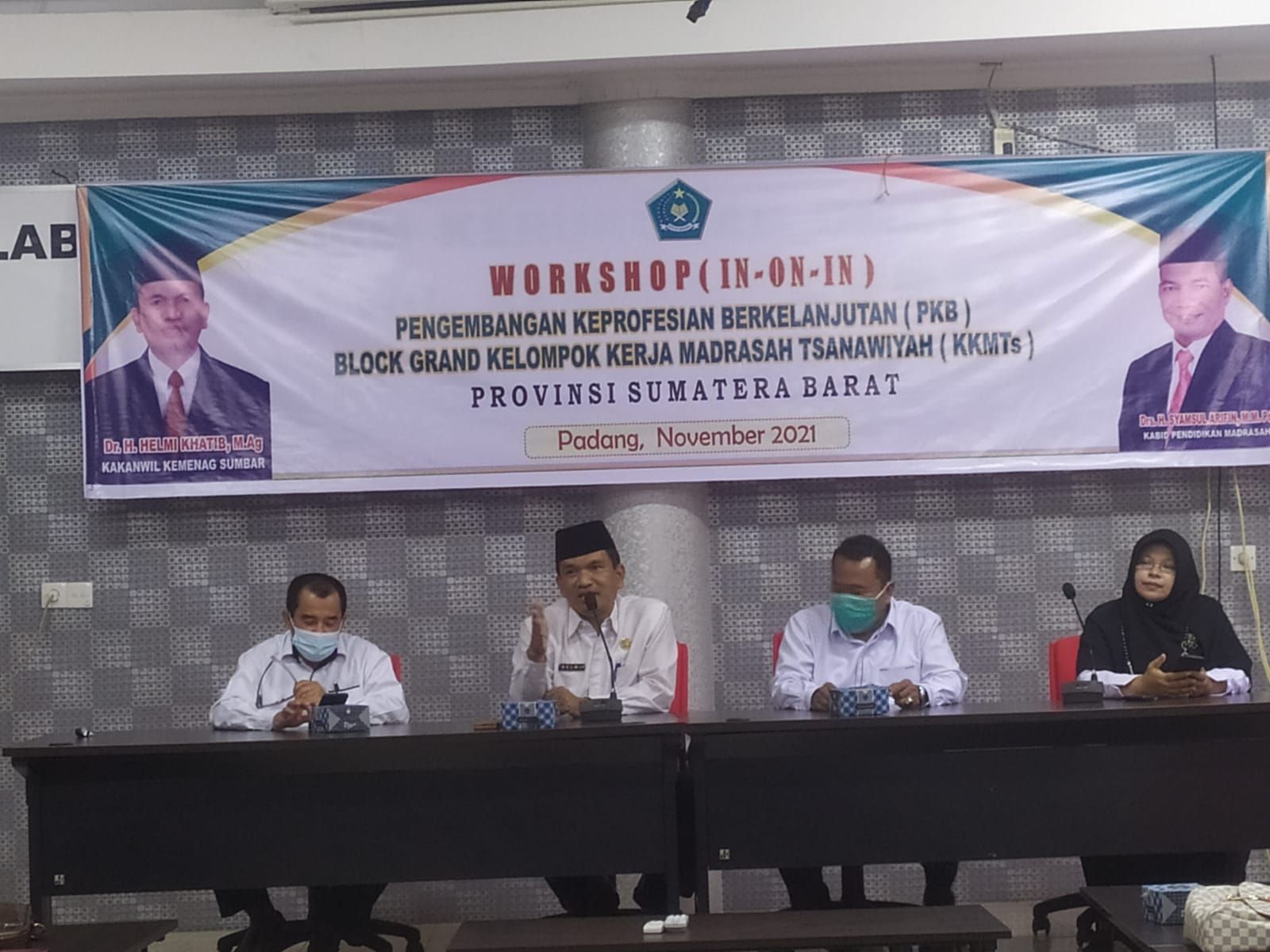 Dukung Penuh Program Kamad Kakanwil Buka Workshop Pkb Pokja K Mts Kementerian Agama Provinsi