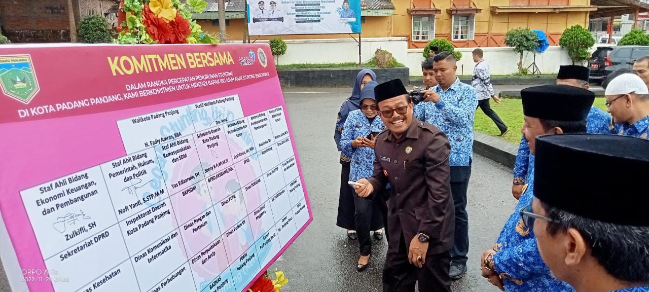 Peringati 4 Hari Besar Sekaligus Kakankemenag Tandatangani Komitmen Bersama Basunting 4263