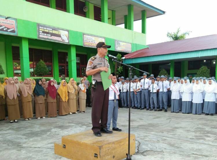 Nasihat Berharga Kapolres Pasaman Untuk Siswa Mansapas