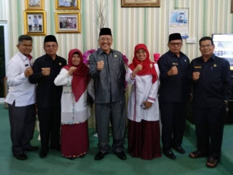 Kakanwil Terima Kunjungan Wakil Rektor I UIN IB Padang Beserta Rombongan