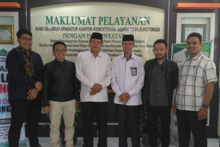 Tim Monev Dirjen Bimas Islam Kunjungi Kemenag Kota Bukittinggi