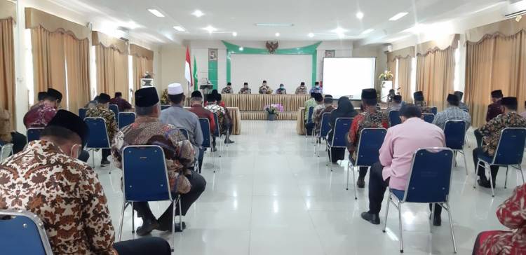 Keluarga Besar Kanwil Kementeran Agama Sumatera Barat, Laksanakan Tasyakkuran MTQ