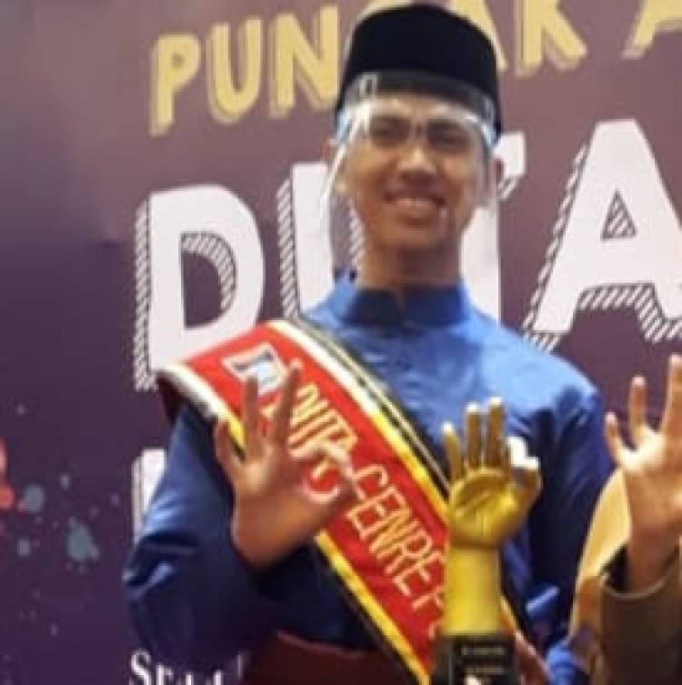 Muhammad Fajar Siswa MAN 2 Kota Padang di Nobatkan Sebagai Duta GENRE Kota Padang Tahun 2021