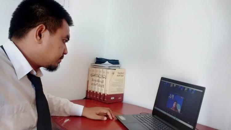 Guru Bahasa Arab MAN 2 Pesisir Selatan Ikuti PJJ BDK Padang