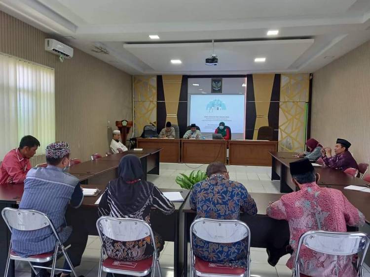 Kemenag Bukittinggi Gelar Rapat Samakan Persepsi Pasca Terbitnya KMA Nomor  660 Tahun 2021