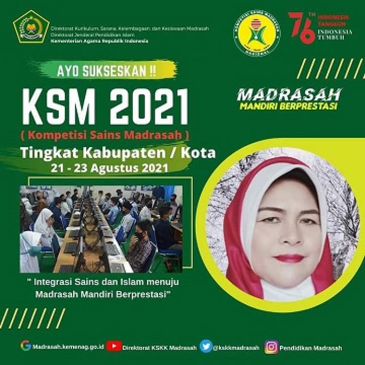 Siswa MTsN  1 Kota  Pariaman Melaju ke Provinsi pada KSM 2021