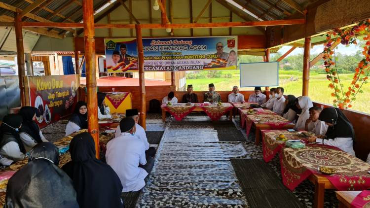 Kakankemenag Kabupaten Agam Kukuhkan Pengurus KKG PAI Kecamatan Canduang