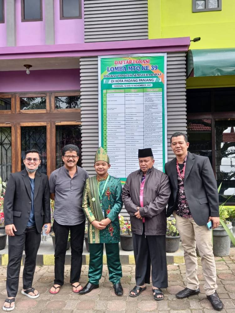Kafilah Kota Bukittinggi Siap Tampil Hari Pertama MTQ Nasional XXXIX Tingkat Provinsi Sumatera Barat