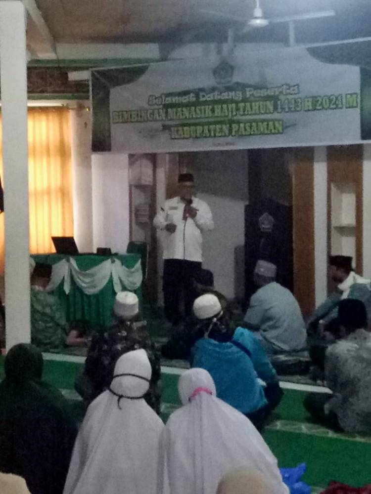 Kemenag Pasaman Gelar Manasik Haji Pada Empat Lokasi