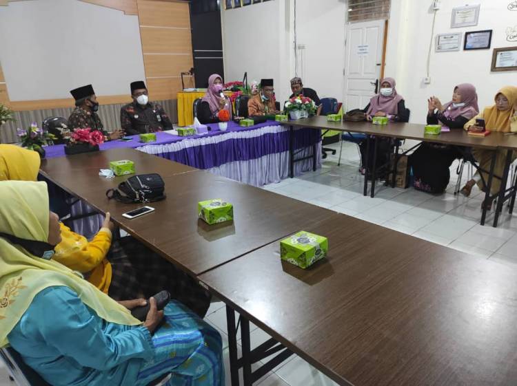 Tingkat Pelayanan, Seksi PHU Kemenag Bukittinggi Kunjungi Kemenag Pesisir Selatan 