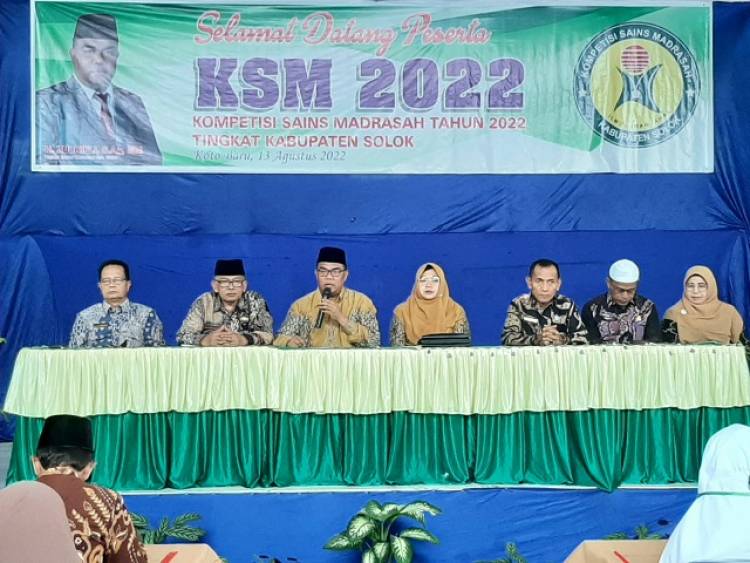 KSM 2022 Tingkat Kabupaten Solok Dibuka Secara Resmi
