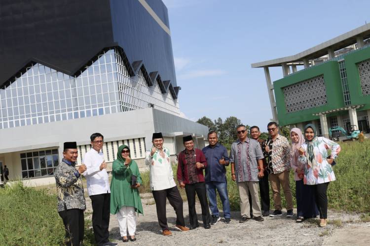 Tinjau Asrama Haji Padang Pariaman, Kabid PHU : Segera Rampung, Segera Difungsikan