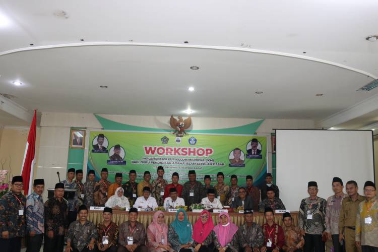 Buka Workhsop IKM PAI SD, Kakanwil : Siswa Cerdas, Kolaborasi Sains, Alquran dan Hadist