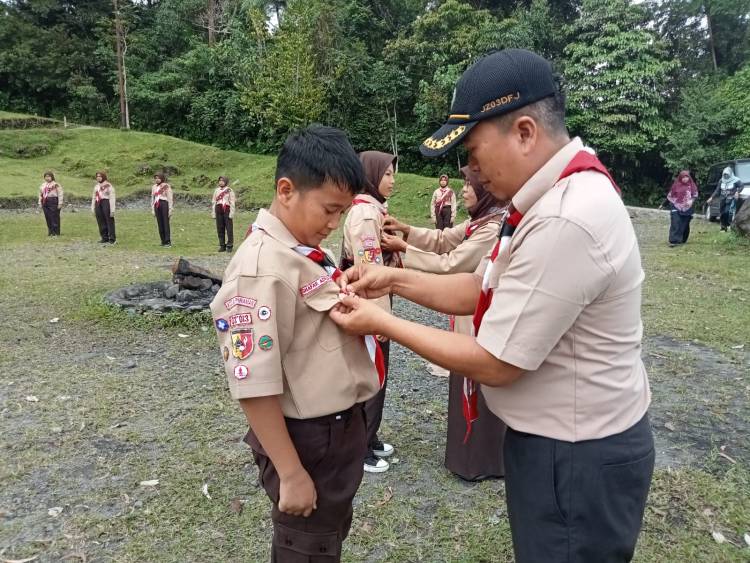 Kegiatan Purnabakti Anggota Gudep MTs N 2 Kota Pariaman 