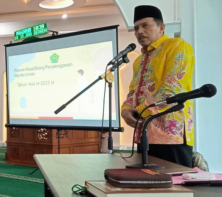 105 Jama’ah Calon Haji Padang Panjang Ikuti FGD Pra Manasik Haji