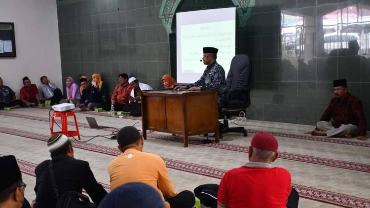 Silaturahmi Sekaligus Edukasi Jama’ah, Kemenag Bukittinggi Gelar Manasik Haji Reguler