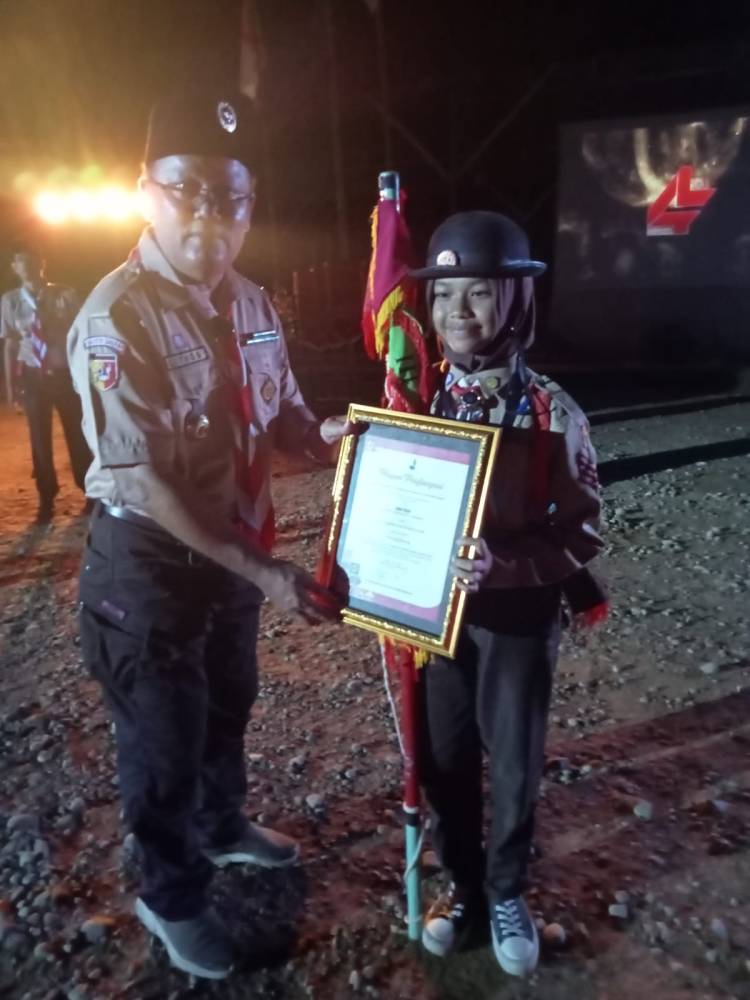 Gudep MTsN 2 Kota Pariaman Raih Prestasi Di LT IV Propinsi Sumatera Barat